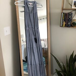 LC Lauren Conrad Gingham Maxi Dress